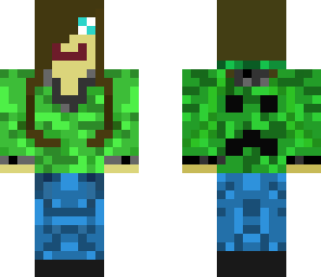 my best creeper girl hoodie 2