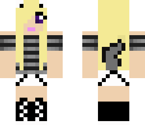 blonde wolf girl