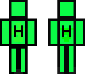 new green block man