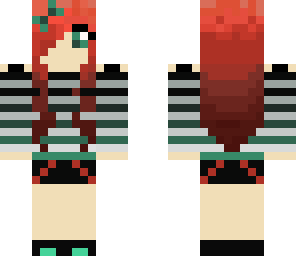 blue and red girl