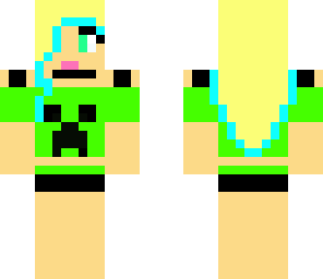 blonde creeper tee