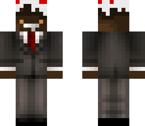cake in suit