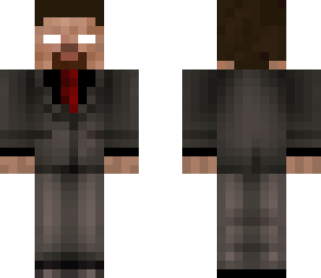 herobrine black suit