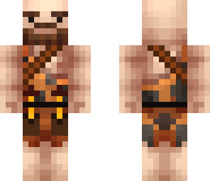caveman with weapons