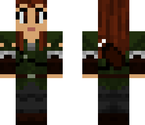 brunette elf female