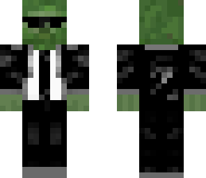 zombie in black