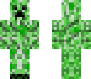 creeper humano y com brasos