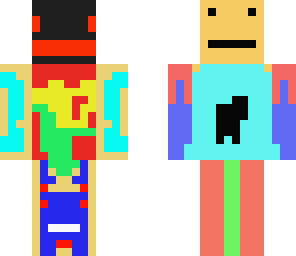 to rainbow to man