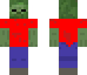 red shirt zombie