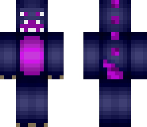 purple bellied blue dino