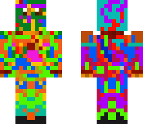 rainbow skin