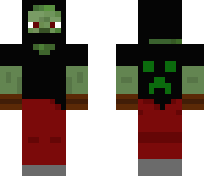 red zombie robber