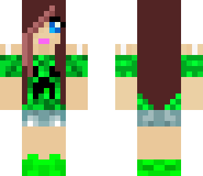 cute creeper girl