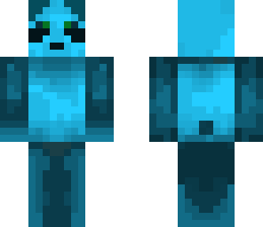 blue panda