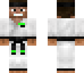 martial artist green