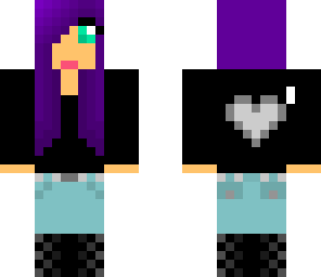 purple hoodie girl but better