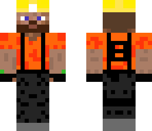 miner with rose tattoo
