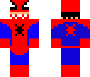 spider man  half face