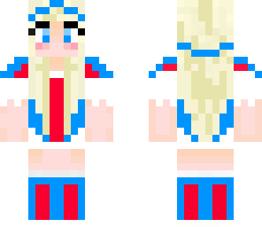 blueandstrawberry warrior skin