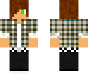 ender teen with green eyes