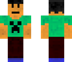 normal minecraft kid