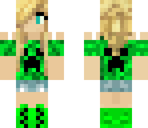 cute creeper girl