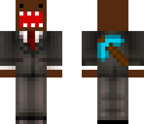 domo in a suit