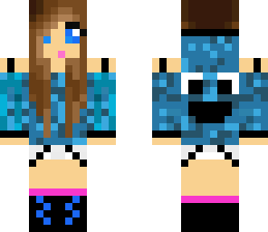 cookie monster girl