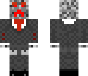 redstone creeper in a suit