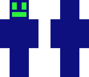 blue man