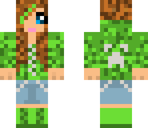 creeper hoodie girl