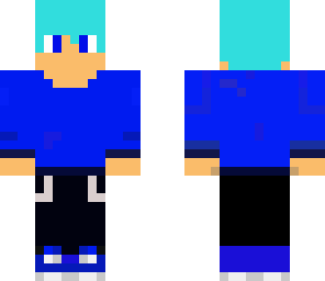 blue hair guy