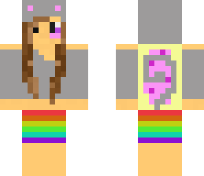 my nyan cat girl