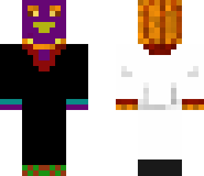 2 faced purple dude