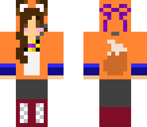 my character with headphones