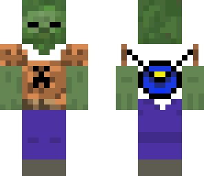 zombie with backpack