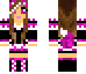 pink fox girl