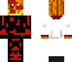 dieing bloody pumpkin man