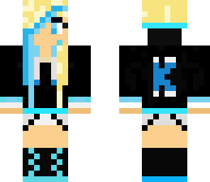cute blue girl k fixed