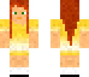 ginger-haired girl