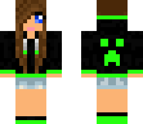 groen meisje