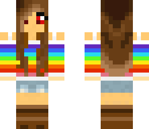 rainbow countrey vampire girl