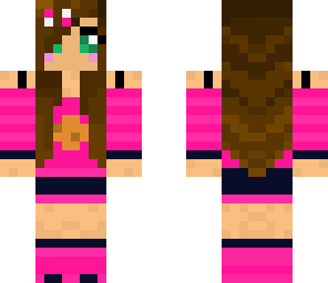 pink cookie girl