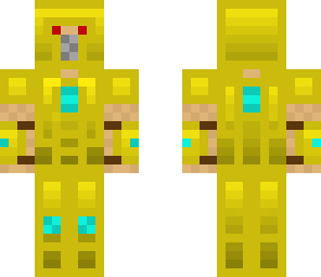 gold evil warrior