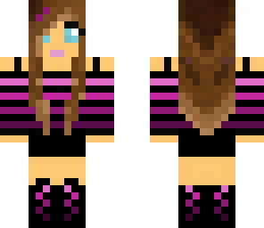pink rainbow girl