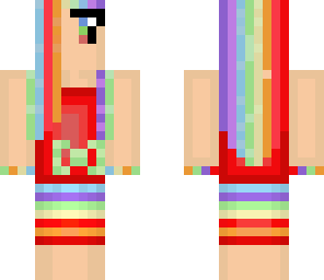 rainbow girl