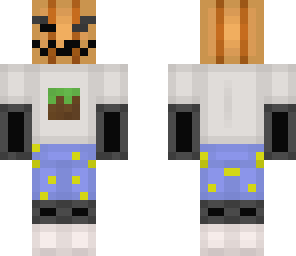 enderman in pumpkin