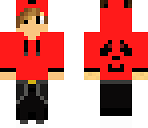 panda boy red