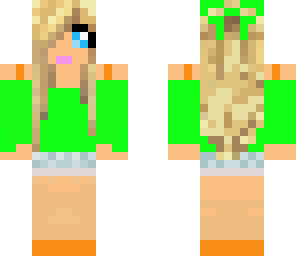 green girl