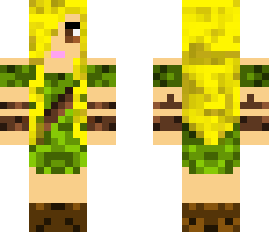 blond camo girl